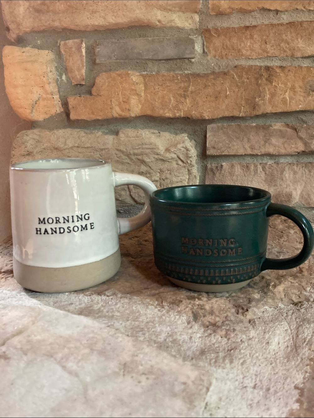 Hearth & Hand “Morning Handsome” Mug Set